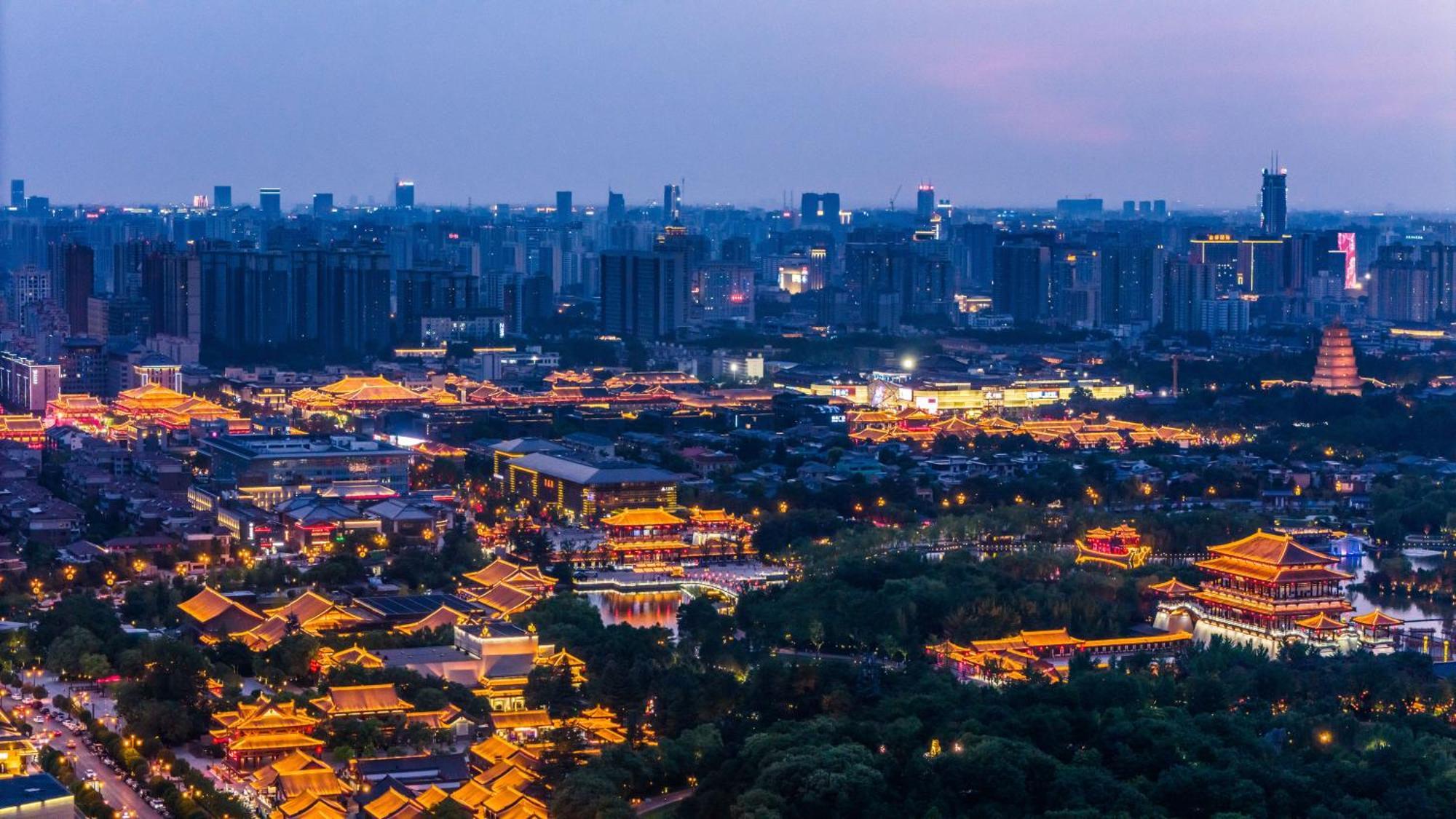 Готель Gran Melia Xi'An Сіань Екстер'єр фото