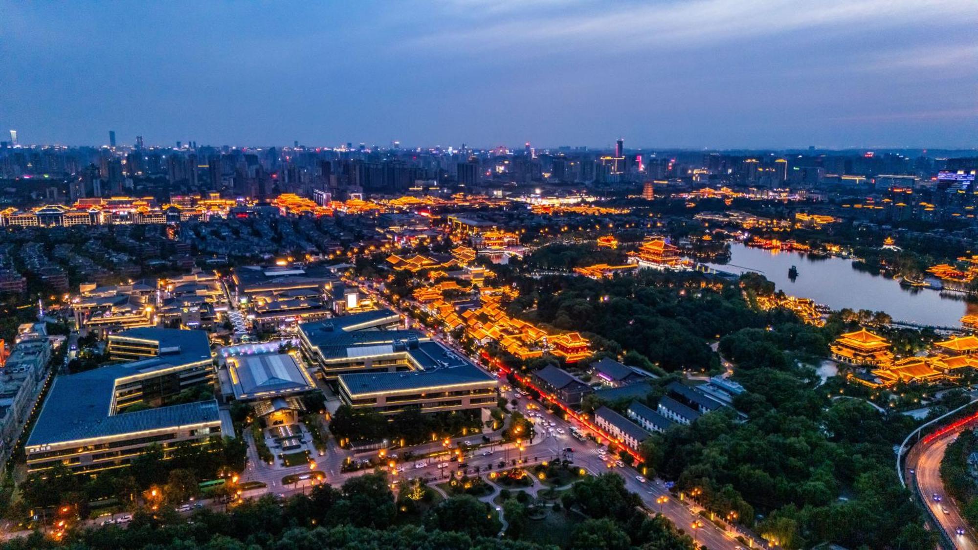 Готель Gran Melia Xi'An Сіань Екстер'єр фото