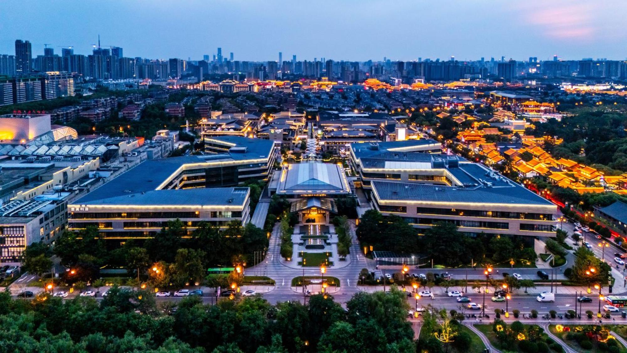 Готель Gran Melia Xi'An Сіань Екстер'єр фото