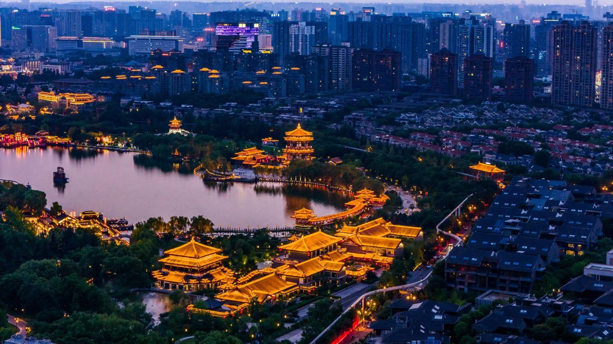 Готель Gran Melia Xi'An Сіань Екстер'єр фото